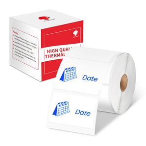 Phomemo 40x30mm Blue on White Thermal Label For M110/M120/M150/M220/M200/M221 - Phomemo