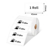 Phomemo 45×15mm White Thermal Label for M110/M120/M200/M220/M221/M150 - Phomemo