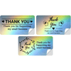Phomemo 4"x2" Sliver Thermal Holographic Sticker - Phomemo