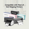 Phomemo 4"x2" Sliver Thermal Holographic Sticker - Phomemo