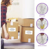 Phomemo 4"x2" White Thermal Sticker for Shipping Label Printer - Phomemo