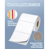 Phomemo 4"x3" White Thermal Label For Shipping Label Printer - Phomemo