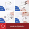 Phomemo 50×30mm Square Thermal Paper for M110/M220/M120/M200/M221 - 3 Roll - Phomemo