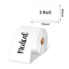 Phomemo 50×70mm White Thermal Label For M110/M120/M200/M220/M221/M150 - 3 Roll - Phomemo