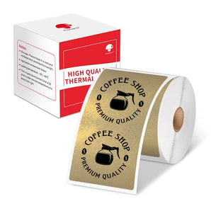 Phomemo 50×80mm Golden Thermal Label For M110/M120/M200/M220/M221/M150 - Phomemo