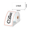 Phomemo 50×80mm Rainbow Frame White Thermal Label For M110/M120/M150/M200/M220/M221 - 1 Roll - Phomemo