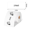 Phomemo 50mm×3.5m White Self - Adhesive Continuous Label for M110/M120/M200/M220/M221/M150 - Phomemo