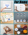 Phomemo 50x50mm Blue on White Round Thermal Label for M110/M120/M150/M200/M220/M221 - Phomemo