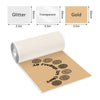 Phomemo 53mm Glitter/Transparent/Gold Sticker Thermal Paper for M02/M02S/M02Pro/M03/M04S/M04AS/M832/P2S丨3 Rolls - Phomemo