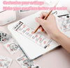 Phomemo 53mm Pattern Sticker 20 - Year - Lasting Strawberry Milk Thermal Paper for T02/M02X/M832丨3 Rolls - Phomemo