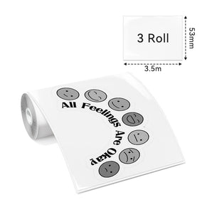 Lot de 230 étiquettes autocollantes transparentes eoking 4 x 3 c pour ipriantes theriques Lot de 230 étiquettes autocollantes transparentes eoking 4 x 3 c pour ipriantes theriques