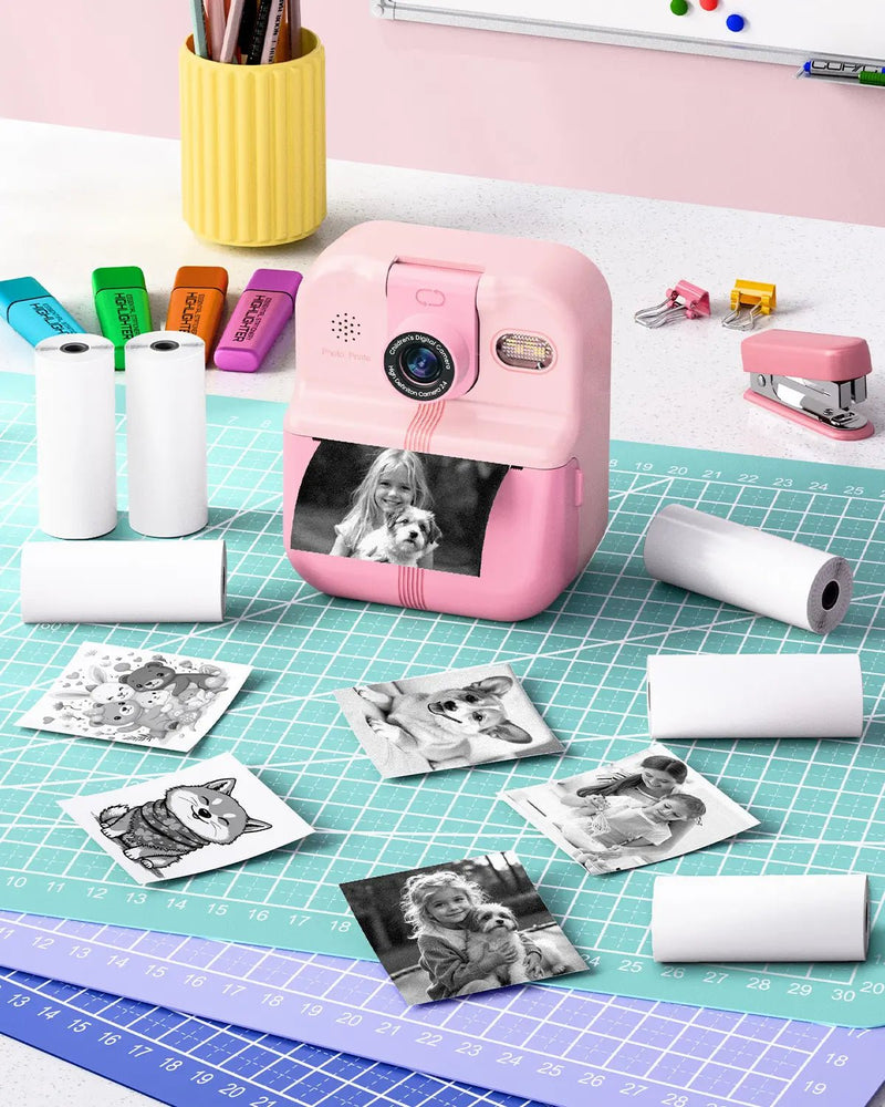 Camera Paper Color In Instant Camera Paper for Phomemo & Polaroid | Thermal Photo Rolls