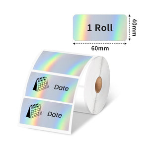 Phomemo 60×40mm Holographic Name Thermal Label For M200/M220/M221 - Phomemo