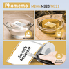 Phomemo 60×86mm Golden linear trim Thermal Label for M200/M220/M221 - 3 Roll - Phomemo