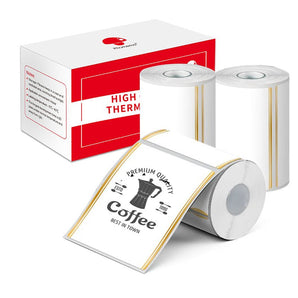 Phomemo 60×86mm Golden linear trim Thermal Label for M200/M220/M221 - 3 Roll - Phomemo