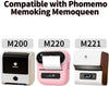 Phomemo 70×80mm White Thermal Label for M220/M200/M221 Printer - 3 Roll - Phomemo