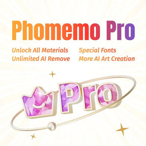 Phomemo APP Subscription Pro for 1 Year - Phomemo