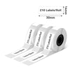 Phomemo Black on White Thermal Label for D30/D35/Q30/Q30S - Phomemo