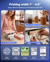 Phomemo Bluetooth Shipping Label Printer 4x6 with Scale | D422S Label Printer & Scale All-in-One, Thermal Printers with Built-in Label Bin, Compatible with UPS, USPS, TikTok,Standard Printer - Phomemo