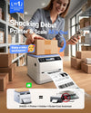 Phomemo Bluetooth Shipping Label Printer 4x6 with Scale | D422S Label Printer & Scale All-in-One, Thermal Printers with Built-in Label Bin, Compatible with UPS, USPS, TikTok,Standard Printer - Phomemo
