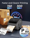 Phomemo Bluetooth Thermal Label Printer 4x6, 300DPI Shipping Label Printer for Small Business, Home, Office, D530PRO Wireless Thermal Printer Support Ethernet/Bluetooth/USB, Amazon, Ebay, Etsy, USPS - Phomemo