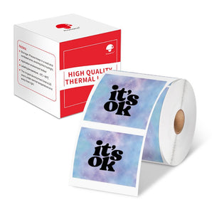 Phomemo Colorful 50x50mm Sticker Label for M110/M120/M150/M200/M220/M221 - Phomemo