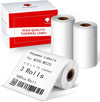 Phomemo Compatible Thermal Labels 2.75” x 3.14" - 300 White Self-Adhesive Shipping Address Labels for M220/M250/M200/M221/M260 Label Makers, Direct Thermal Paper, 3 Rolls,for Standard Printer - Phomemo