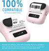 Phomemo Compatible Thermal Labels 2.75” x 3.14" - 300 White Self-Adhesive Shipping Address Labels for M220/M250/M200/M221/M260 Label Makers, Direct Thermal Paper, 3 Rolls,for Standard Printer - Phomemo