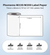 Phomemo Compatible Thermal Labels 2.75” x 3.14" - 300 White Self-Adhesive Shipping Address Labels for M220/M250/M200/M221/M260 Label Makers, Direct Thermal Paper, 3 Rolls,for Standard Printer - Phomemo