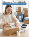 Phomemo D421R Bluetooth Thermal Label Printer with Screen - Phomemo