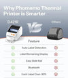 Phomemo D421R Bluetooth Thermal Label Printer with Screen - Phomemo
