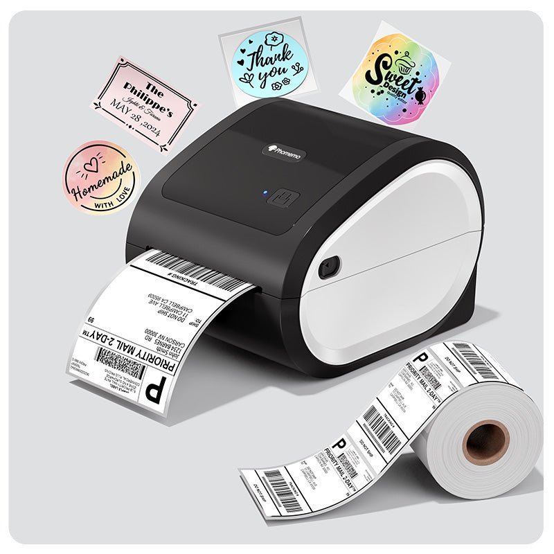 Phomemo D520 - BT Bluetooth Shipping Label Printer - Phomemo