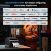 Phomemo D520BT Thermal Label Printer, Bluetooth Printer with 500 4x6 Labels | For Business, Shipping Label Printer Supports Bluetooth, USB, Compatible with Amazon, Vinted, Etsy, Royal Mail, DPD, DHL, UPS,Standard Printer - Phomemo