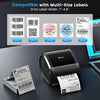 Phomemo D520BT Thermal Label Printer, Bluetooth Printer with 500 4x6 Labels | For Business, Shipping Label Printer Supports Bluetooth, USB, Compatible with Amazon, Vinted, Etsy, Royal Mail, DPD, DHL, UPS,Standard Printer - Phomemo