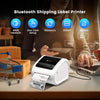 Phomemo D520BT Thermal Label Printer with Built-in Paper Bin 4X6 Bluetooth Shipping Label Printer, for Small Business & Packages, Compatible with Amazon, USPS, Shopify, Standard Printet - Phomemo