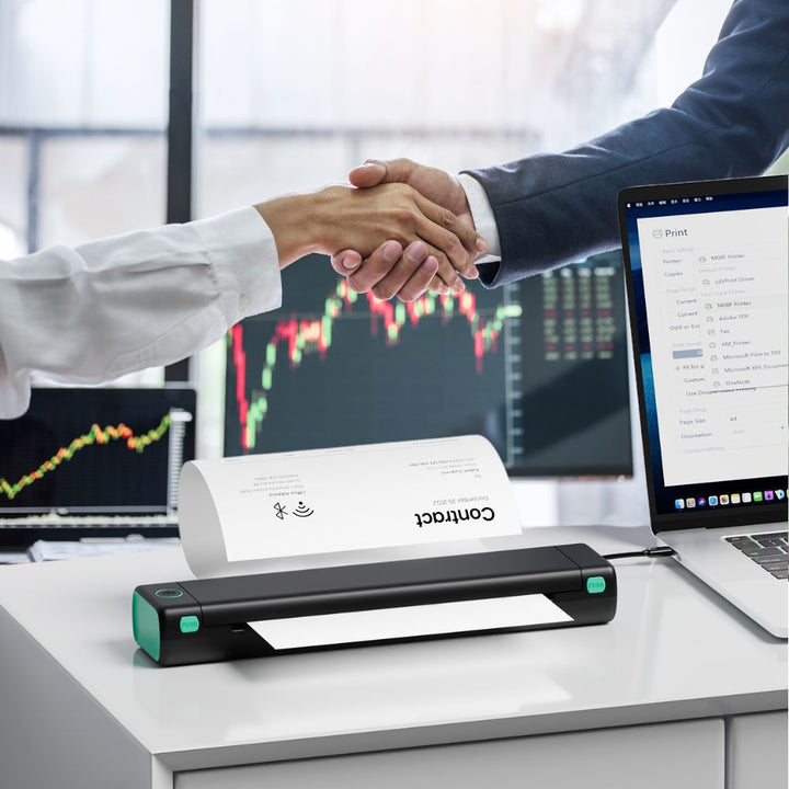 Phomemo Direct Thermal M08F Letter & A4 Portable Printer - Phomemo