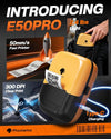 Phomemo E50Pro Bluetooth Portable Thermal Business Label Maker - Phomemo