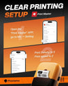 Phomemo E50Pro Bluetooth Portable Thermal Business Label Maker - Phomemo