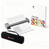 Phomemo G100 Pro portable thermal printer with carrying case and thermal paper