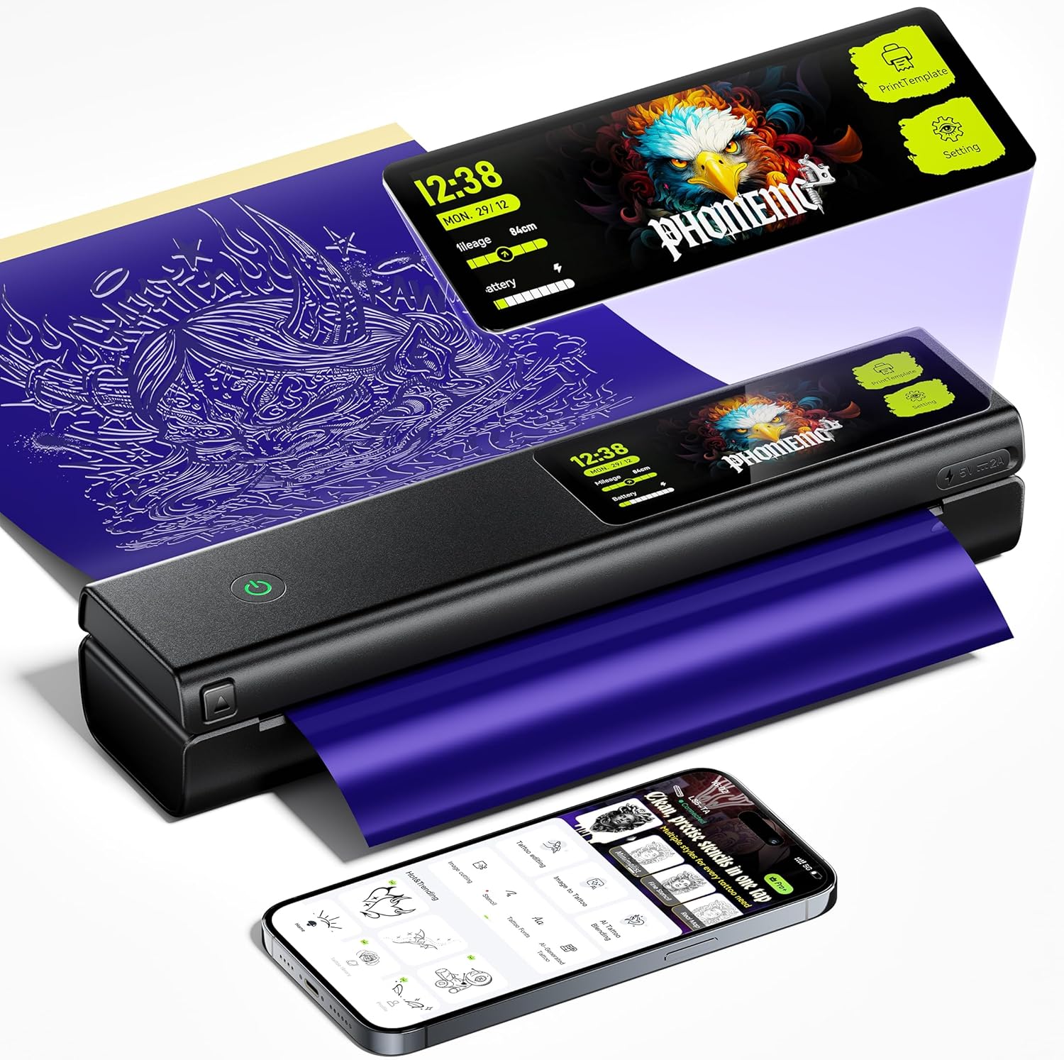 Phomemo M08Fポータブルプリンターのダウンロード