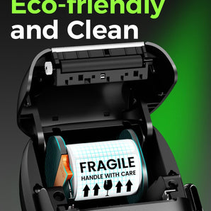 Phomemo Label Maker, M160 Bluetooth Address Label Printer with Different Fonts and Templates, 2 Inch Barcode Label Maker for Small Business, Mailing, Logo, Clothing, Sticker Printer for Phone& PC - Phomemo