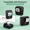 Phomemo Label Maker Original Gold Labels 1.57"x1.18"(40x30mm),Black on Gold, Compatible with Phomemo M110/M120/M200/M220/M221 Label Printer, Multi - Purpose Self - Adhesive Thermal Labels,230PCS/Roll - Phomemo