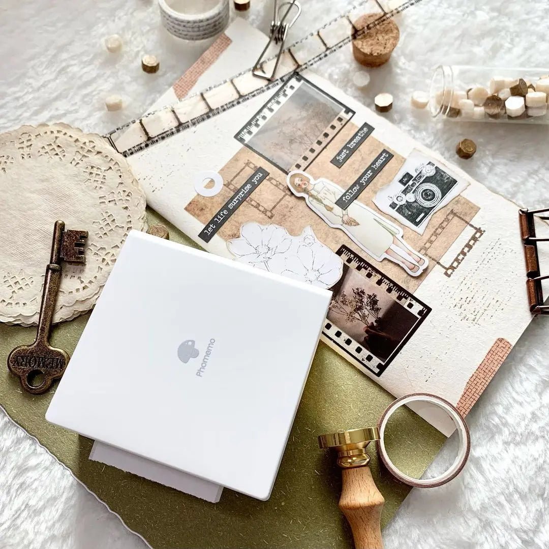 Mini Thermal Printer | Portable Photo Printer & Pocket Sticker Printer ...