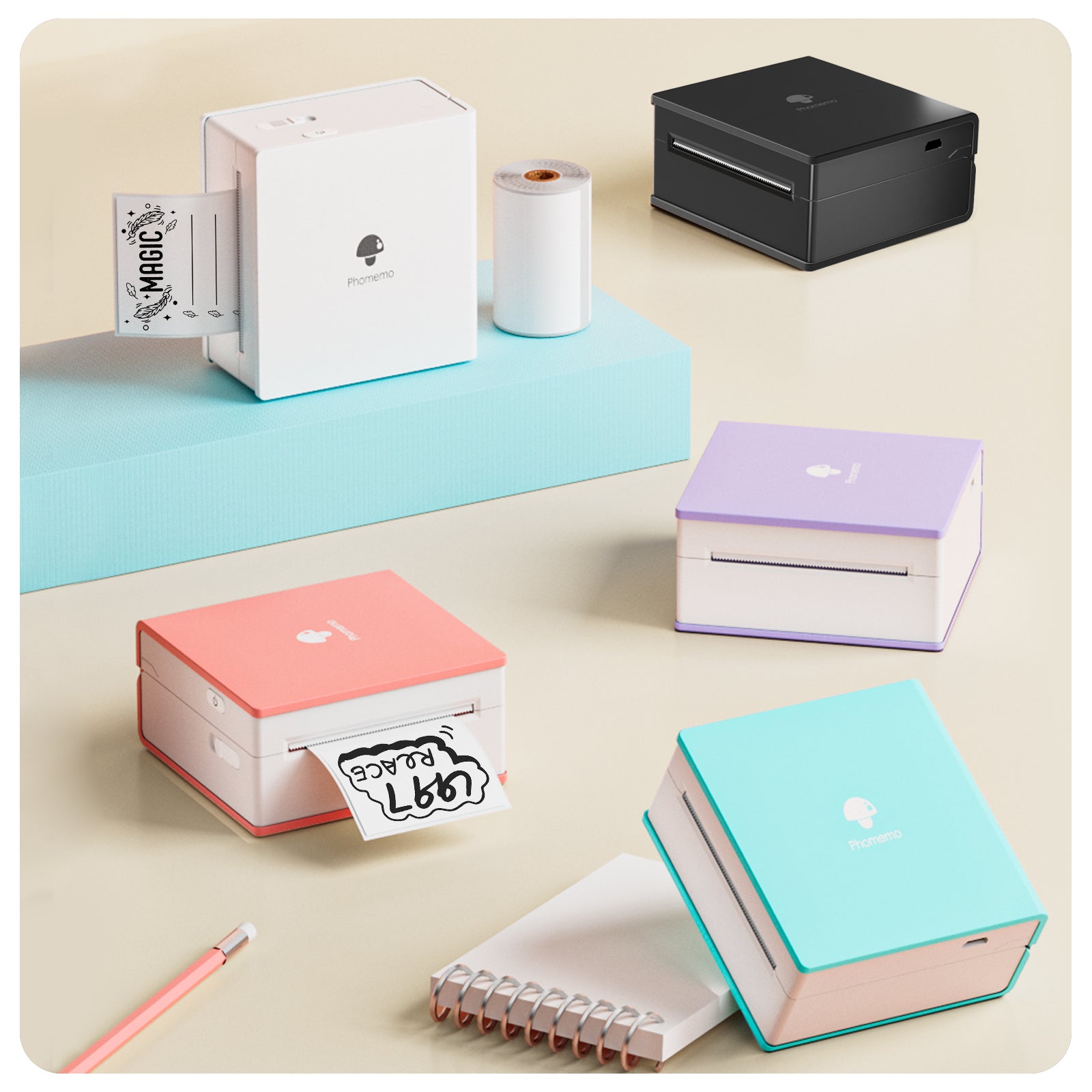 PHOMEMO M02 Mini Portable Printer – Phomemo
