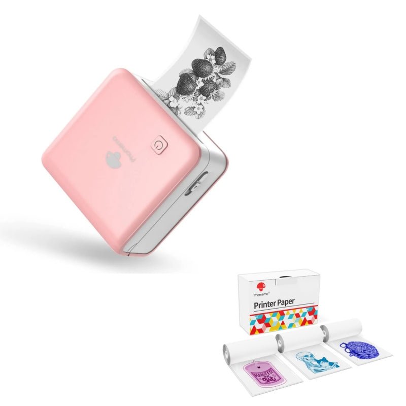 PHOMEMO M02 PRO Bluetooth Mini Printer – Phomemo