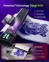 Phomemo M08F Plus Touchscreen Tattoo Transfer Printer Kit, Bluetooth with 100pcs Premium Transfer Paper, AI Smart App, HD Printing, Compatible with Phone/Tablet/PC, for Advanced Tattoo Artist,Standard Printer - Phomemo
