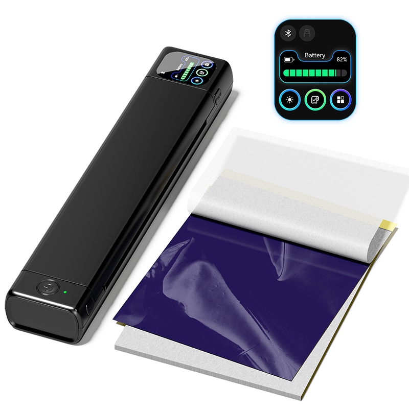 Touch Screen Wireless Tattoo Stencil Printer for Artists – Phomemo