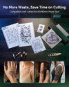 Phomemo M08F Tattoo Stencil Printer, Bluetooth, Multi-Size Printing | with 150Pcs Transfer Paper, Thermal, Rechargeable, Compatible with Phone/Tablet/PC, for Tattoo Artists & Beginners, Black,Standard Printer - Phomemo