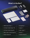 Phomemo M08F Tattoo Stencil Printer, Bluetooth, Multi-Size Printing | with 150Pcs Transfer Paper, Thermal, Rechargeable, Compatible with Phone/Tablet/PC, for Tattoo Artists & Beginners,Standard Printer - Phomemo
