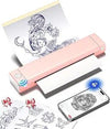 Phomemo M08F Tattoo Stencil Printer, Bluetooth, Wireless, Thermal, Portable Large Image Cutting, Stencil Generator, with 10pcs Tattoo Paper, Compatible with Phone/Tablet/PC, for Tattoo Beginner,Standard Printer - Phomemo